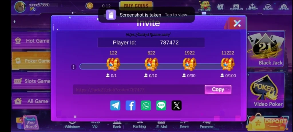 Lucky 22 Game